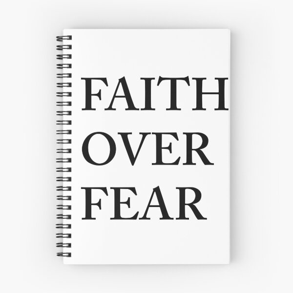 Item preview, Faith Over Fear Serif Quote designed and sold by Sorted and Sweet.