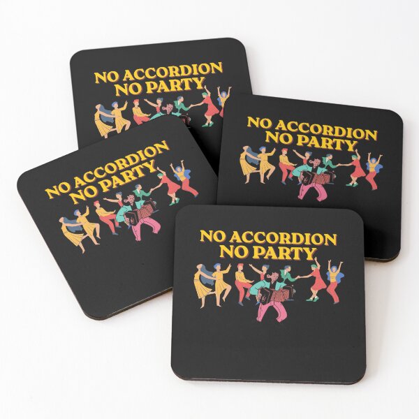 Item preview, No Accordion No Party designed and sold by Konvero.