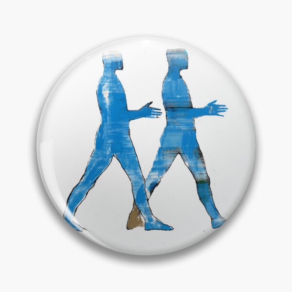 Item preview,     Blue Walking Figures | Human Connection  designed and sold by MikZviagin.