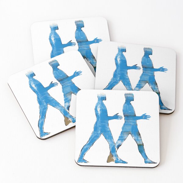 Item preview,     Blue Walking Figures | Human Connection  designed and sold by MikZviagin.
