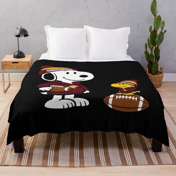 Item preview, Washington Commanderss - Snoopy And Woodstock Football designed and sold by Nahkolahmom.