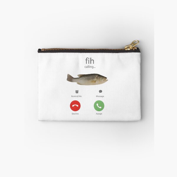Item preview, Funny Fish Meme Fih Calling designed and sold by Elakhongthe.