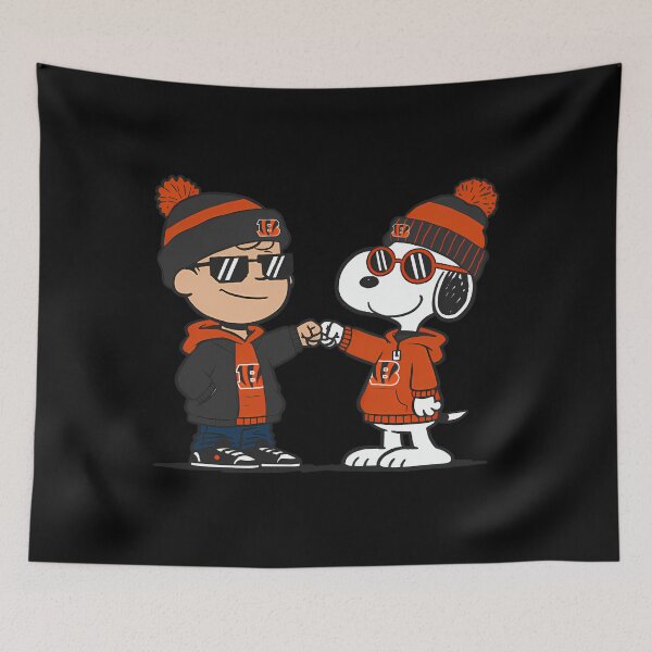 Item preview, Snoopy Bengals Football designed and sold by Nahkolahmom.