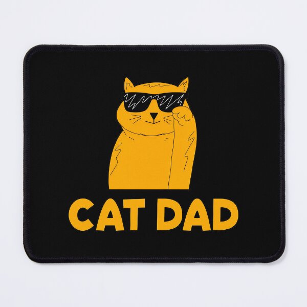Item preview, Cool Cat Dad Sunglasses Funny Pet Owner Graphic designed and sold by OlyvieArt.