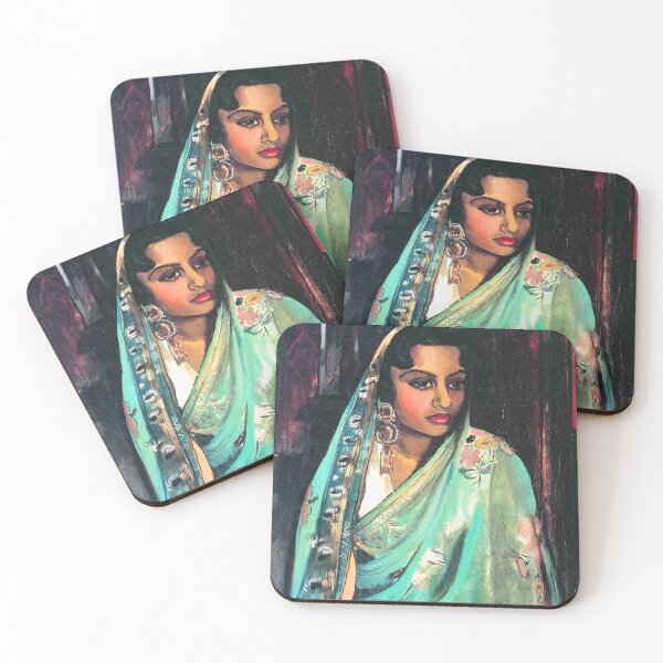 Item preview, Portrait of Joji by Amrita Sher-Gil (1936) designed and sold by Vernissage-dart.
