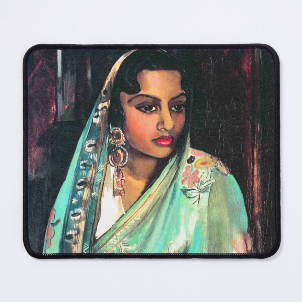 Item preview, Portrait of Joji by Amrita Sher-Gil (1936) designed and sold by Vernissage-dart.