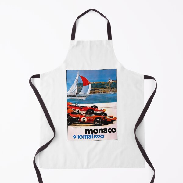 Item preview, Monaco  Vintage 1970 Auto Racing Advertising Print designed and sold by Keyr-aCallihan.