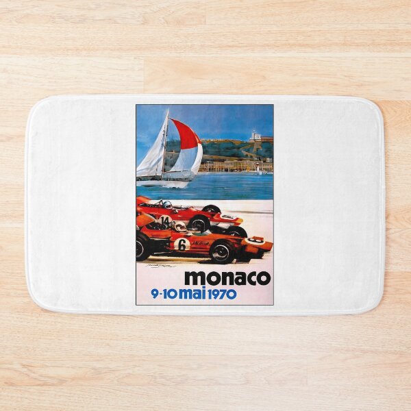 Item preview, Monaco  Vintage 1970 Auto Racing Advertising Print designed and sold by Keyr-aCallihan.