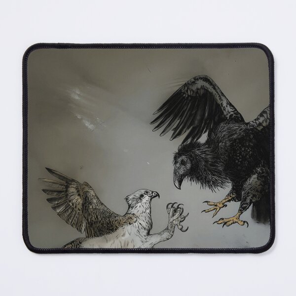 Item preview, Dramatic Clash of Raptors in Flight designed and sold by Baby-Care.