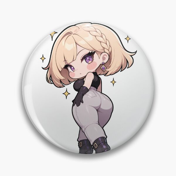 Item preview, Chibi Blonde Star Girl Sticker designed and sold by RGB-crayon.