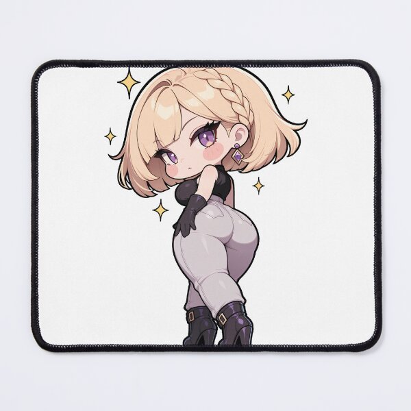 Item preview, Chibi Blonde Star Girl Sticker designed and sold by RGB-crayon.