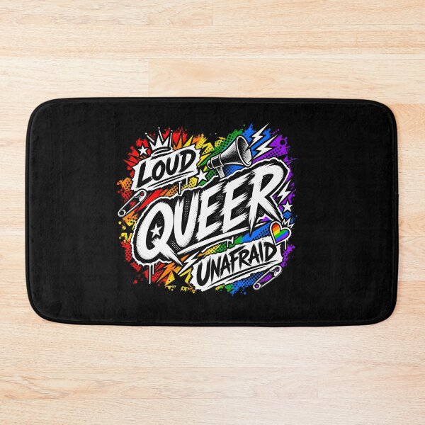 Item preview, Loud Queer Unafraid | Queer Punk Pride designed and sold by Lokoz.
