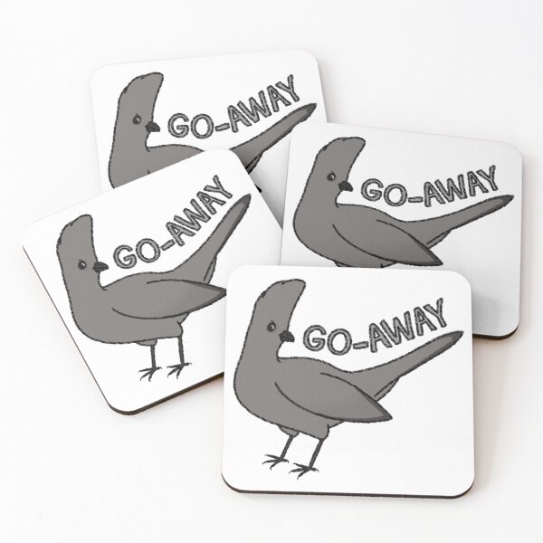 Item preview, Grey Go-Away-Bird designed and sold by GeneralGameBird.