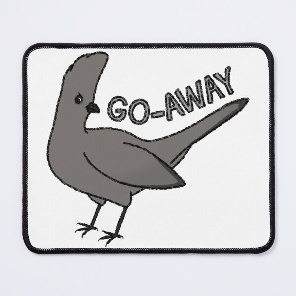 Item preview, Grey Go-Away-Bird designed and sold by GeneralGameBird.