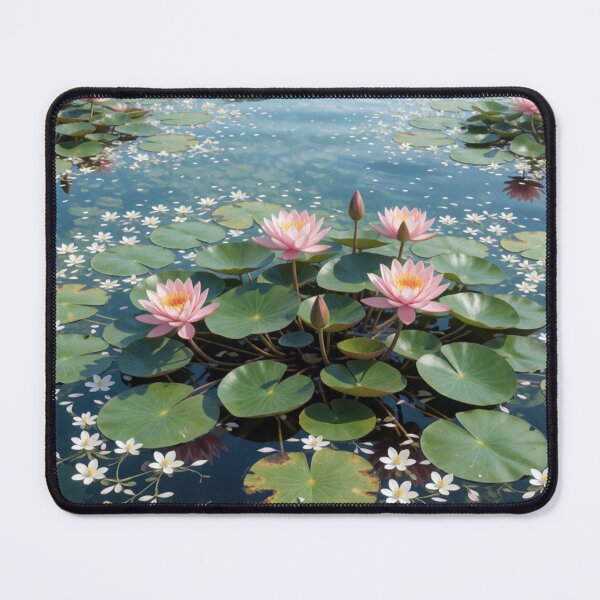 Item preview, Shimmering water lily pond designed and sold by Sigtrix.