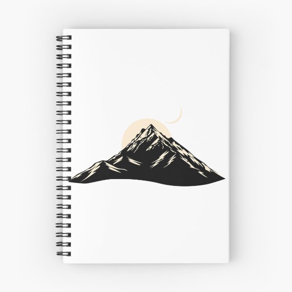 Item preview, Majestic Mountain Ridge with Sun and Moon designed and sold by Vision Crafted.