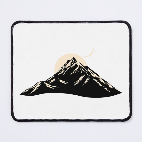 Item preview, Majestic Mountain Ridge with Sun and Moon designed and sold by Vision Crafted.