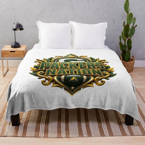 Item preview, Packers Nation Ornate Football Crest designed and sold by GaryGibbs36288.