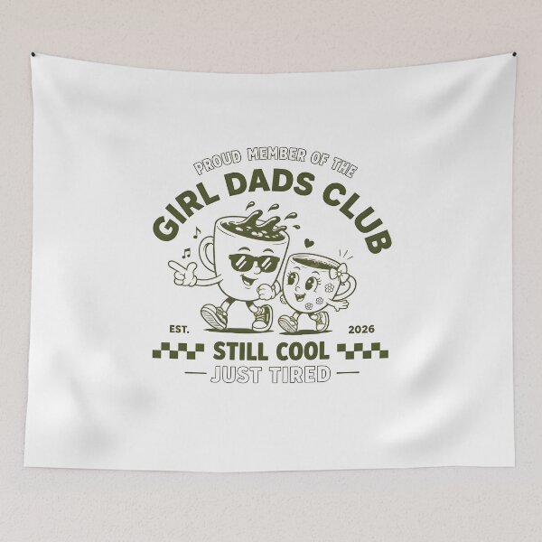 Item preview, Proud Member Of The Girl Dad Club designed and sold by Elakhongthe.