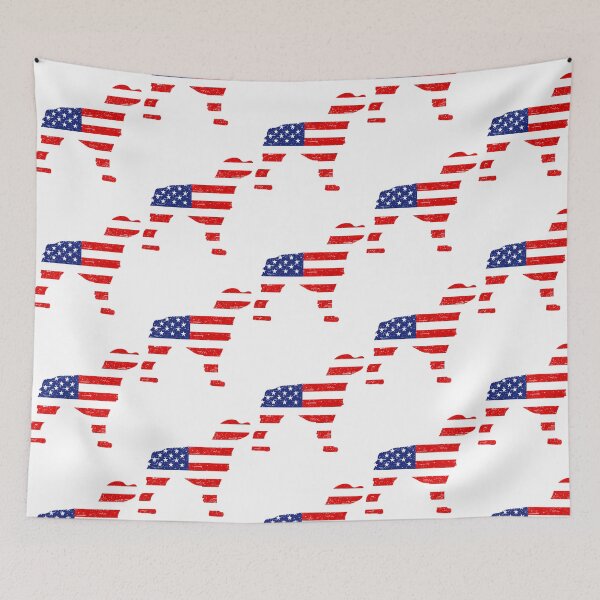 Item preview, Brittany 4Th Of July American Flag designed and sold by risti-anGarrard.