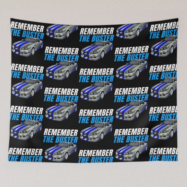Item preview, Remember The Buster  Paul Walker'S Skyline designed and sold by Keyr-aCallihan.