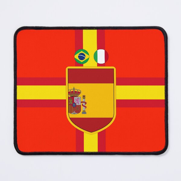 Item preview, Spain Futsal Champions - Rival Finals Crest (Brazil 2000 & Italy 2004) designed and sold by p-Phictures4.