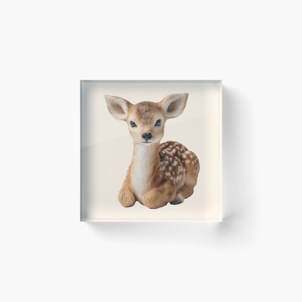 Item preview, Cute Baby Deer Woodland Fawn designed and sold by jianina-alondra.