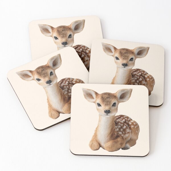 Item preview, Cute Baby Deer Woodland Fawn designed and sold by jianina-alondra.