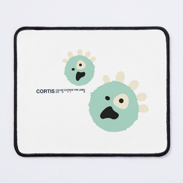 Item preview, CORTIS - Spiky Teal Furballs (Color Outside the Lines) designed and sold by moamaxshop.