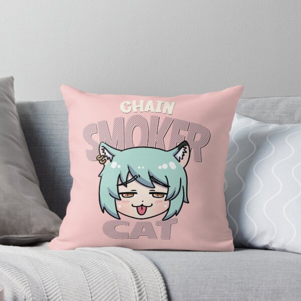 Item preview, Chainsmoker cat yaniko yani neko designed and sold by Morcawork.