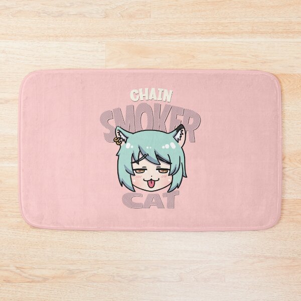 Item preview, Chainsmoker cat yaniko yani neko designed and sold by Morcawork.