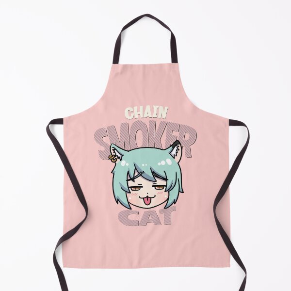 Item preview, Chainsmoker cat yaniko yani neko designed and sold by Morcawork.