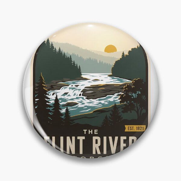 Item preview, Flint River Georgia designed and sold by DetourDgn.