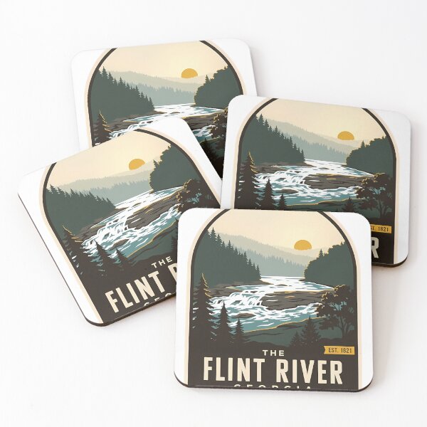 Item preview, Flint River Georgia designed and sold by DetourDgn.