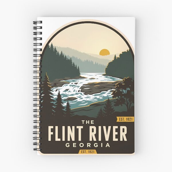 Item preview, Flint River Georgia designed and sold by DetourDgn.