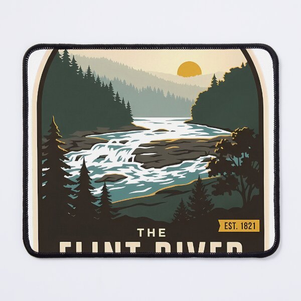 Item preview, Flint River Georgia designed and sold by DetourDgn.