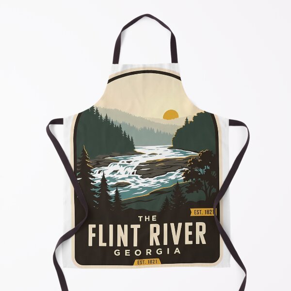 Item preview, Flint River Georgia designed and sold by DetourDgn.