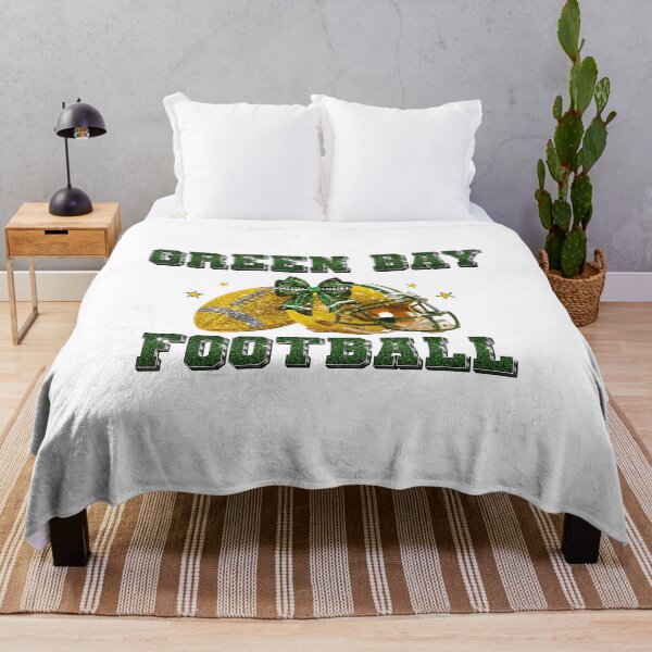 Item preview, Green Bay Glitter Football Bow designed and sold by LauraBarn95305.
