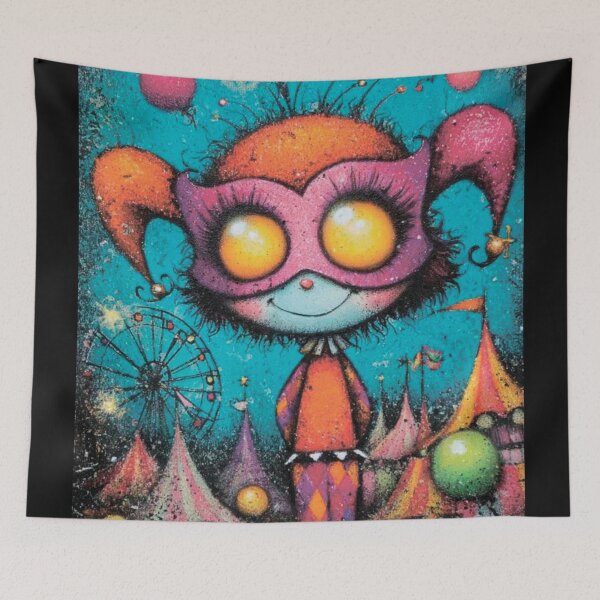 Item preview, Grunge-style Halloween circus designed and sold by MagelliShop.