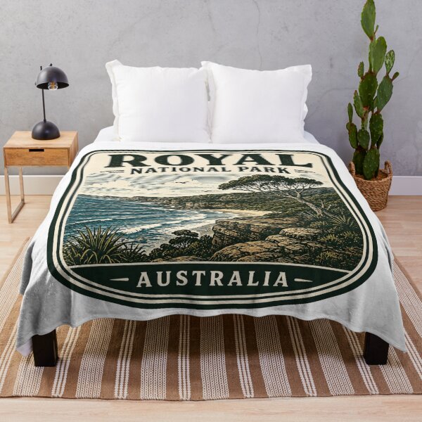 Item preview, Royal National Park - Australia designed and sold by GoodOldVintage.