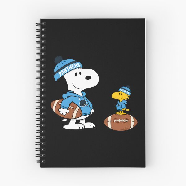 Item preview, Carolina Panthers Snoopy And Woodstock Football designed and sold by Nahkolahmom.