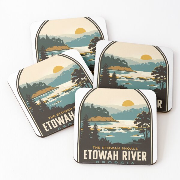 Item preview, Etowah River Georgia designed and sold by DetourDgn.