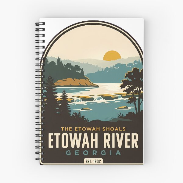 Item preview, Etowah River Georgia designed and sold by DetourDgn.