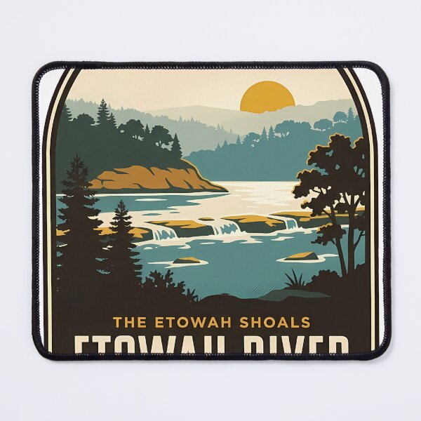Item preview, Etowah River Georgia designed and sold by DetourDgn.