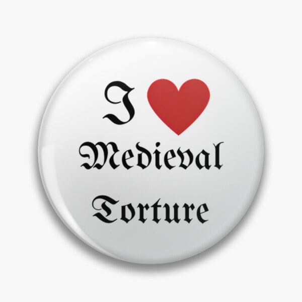 Item preview, I Heart Medieval Torture designed and sold by Alesh-aLaboy.