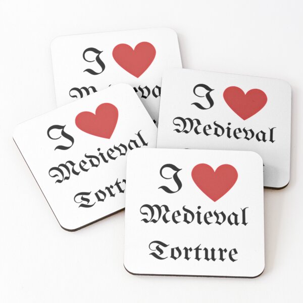 Item preview, I Heart Medieval Torture designed and sold by Alesh-aLaboy.
