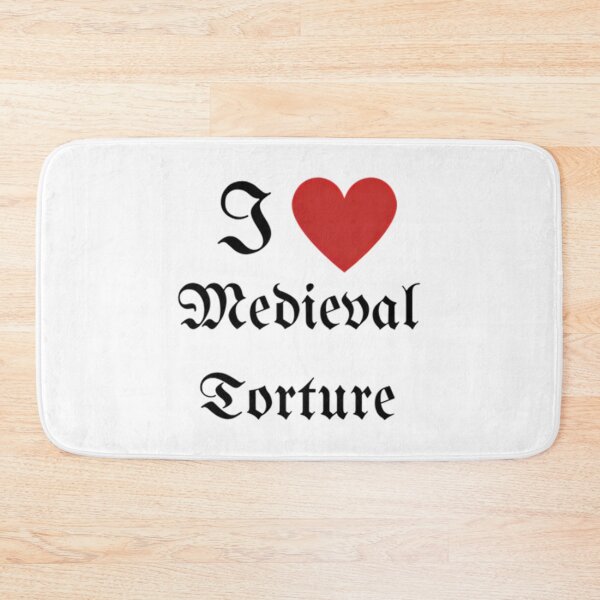 Item preview, I Heart Medieval Torture designed and sold by Alesh-aLaboy.