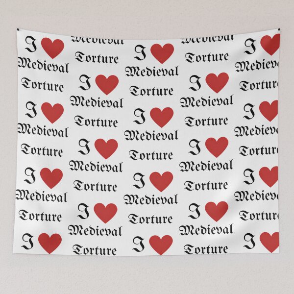 Item preview, I Heart Medieval Torture designed and sold by Alesh-aLaboy.
