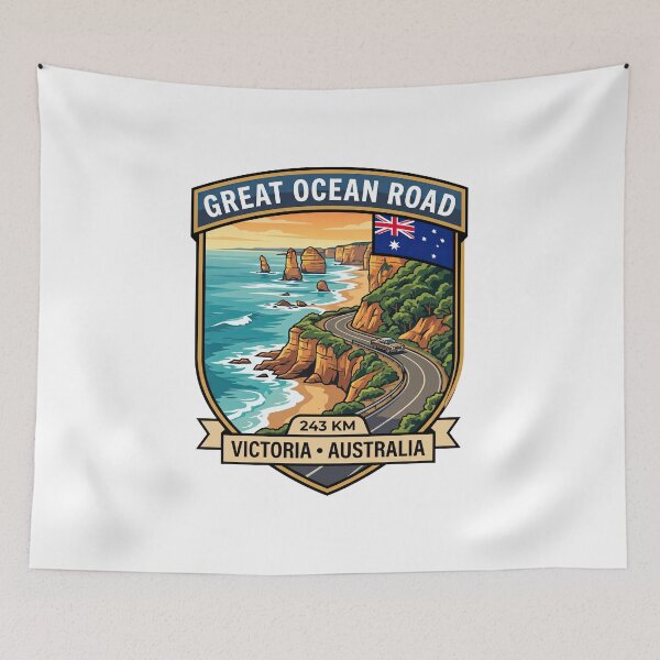 Item preview, Great Ocean Road Australian Adventure designed and sold by enzoade.