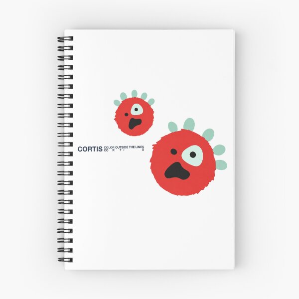 Item preview, CORTIS - Fiery Red Furballs (Color Outside the Lines) designed and sold by moamaxshop.